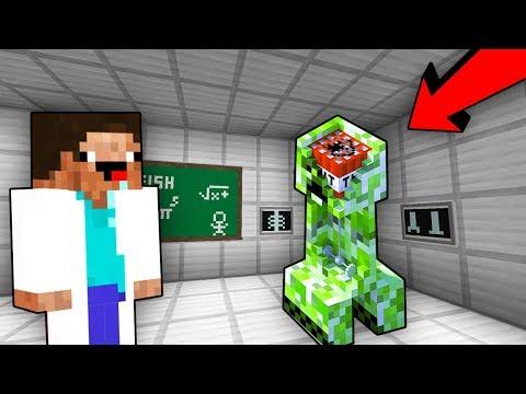 ЧТО ВНУТРИ КРИПЕРА? НУБ УЧЁНЫЙ ПОКАЖЕТ! ТРОЛЛИНГ В MINECRAFT! ЗАЩИТА НУБА | МУЛЬТИК