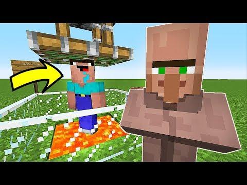 ЖИТЕЛЬ ПОЙМАЛ НУБА В ЛОВУШКУ В МАЙНКРАФТ ! НУБИК ПРОТИВ ЖИТЕЛЬ ТРОЛЛИНГ MINECRAFT МУЛЬТИК