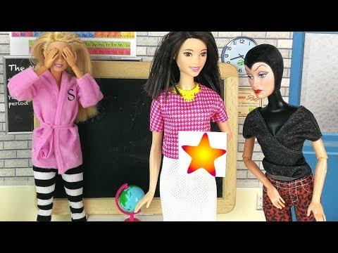В ШКОЛУ В ПИЖАМЕ Мультик #Барби Школа Куклы Игрушки Для девочек