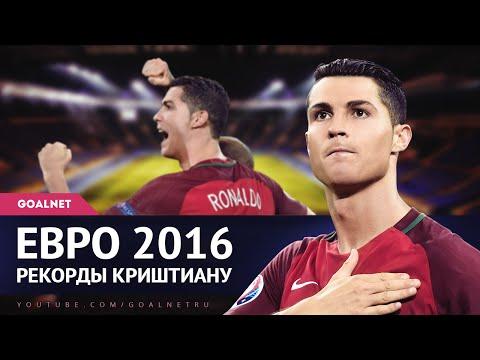Рекорды КРИШТИАНУ РОНАЛДУ на Евро 2016