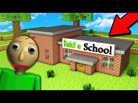 НУБ ПОСТРОИЛ ШКОЛУ ДЛЯ БАЛДИ В Майнкрафт BALDI'S BASICS Minecraft троллинг нуба Мультик для детей