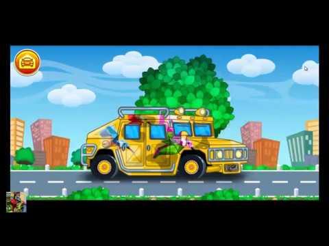 Мойка машин. Такси и грузовая машинка. Мультик для мальчиков