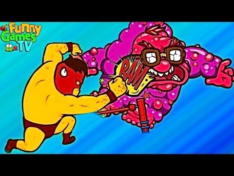 Бъем ми-ми-мишки мультик Игра для детей Прикольное и Смешное видео