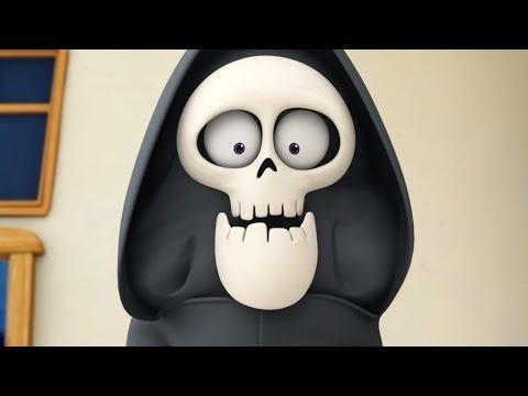 Funny Animated Cartoon | Spookiz New Skeleton Teacher in Disguise 스푸키즈 | Cartoon for Children