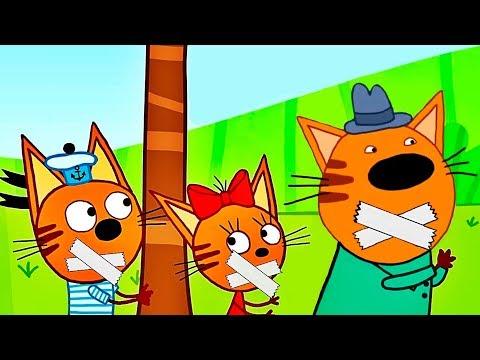 ТРИ КОТА в МАГАЗИНЕ мультик игра для детей Видео для малышей ПРО СЕМЬЮ КОТЯТ