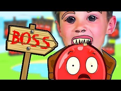 RED BALL 4 - КРАСНЫЙ ШАР И МИСТЕР МАКС !!! СУПЕР БИТВА ! НОВЫЙ Мультик про шарик для детей от Спуди