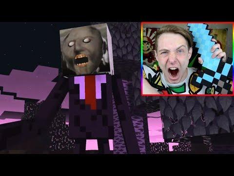ОТЕЦ ГРЕННИ ИЩЕТ МЕНЯ В МАЙНКРАФТ ! НУБИК ПРОТИВ БАБКА GRANNY ИСПЫТАНИЕ ТРОЛЛИНГ MINECRAFT МУЛЬТИК