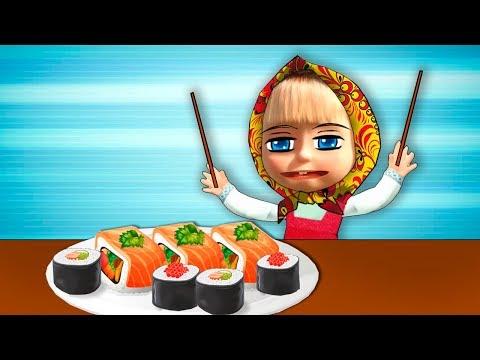 Маша в Ресторане Сборник мультиков про Машу Новые серии для детей Masha cartoon for kids
