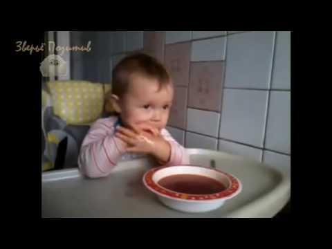 Приколы с детьми   Очень злая девочка