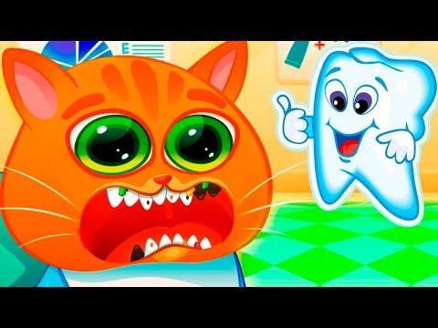 Мультик про Котика Bubbu #14 Играем в котенка Бубу! Мультфильмы для детей - виртуальный питомец