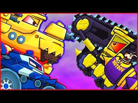БЕРСЕРК Против всех БОССОВ car eats car 3 Игра как мультик про хищные машинки от Фаника
