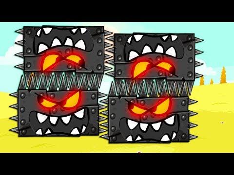 НОВЫЙ КРАСНЫЙ ШАРИК 4 - ПОДЗЕМНЫЕ ХОДЫ мультик игра для детей RED BALL 4 - Volume 5 INTO THE CAVE