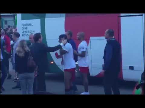 "Болельщики "Локо" празднуют чемпионство"