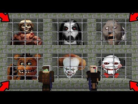 НУБ И ПРО ПОСАДИЛИ ВСЕХ МОНСТРОВ В ТЮРЬМУ В MINECRAFT! МУЛЬТИК БИТВА ТРОЛЛИНГ