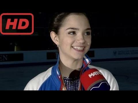 Евгения Медведева интервью с победителем ЧЕ 2016 - Братислава - (Nghia)