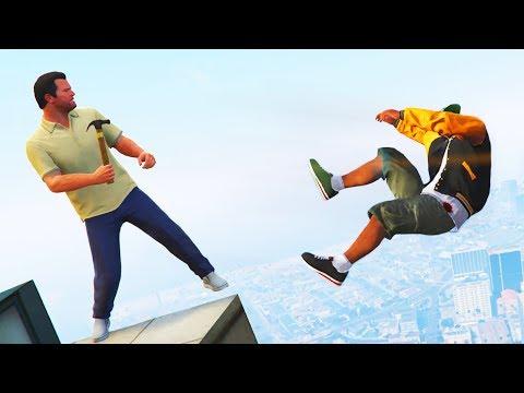 Gta 5 приколы, смешные моменты, фейлы, удачные моменты #85