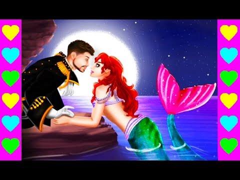 РУСАЛОЧКА ВЛЮБИЛАСЬ! СЕРИЯ 1. Мультик про любовь русалочки и принца. Новый мультфильм для девочек.