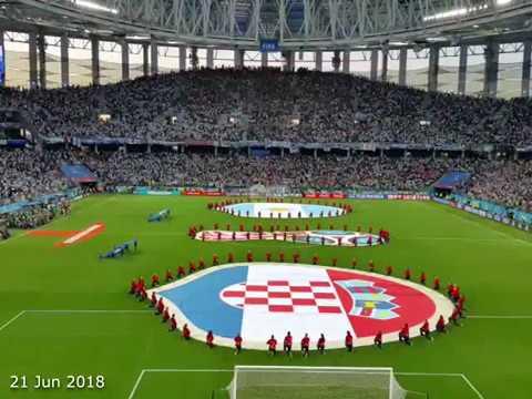Argentina - Croatia Pre-match ceremony (WorldCup 2018, June 21)