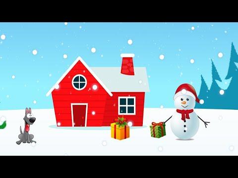 Новогодняя Песня для Детей Новогодний мультик для Детей JINGLE BELLS