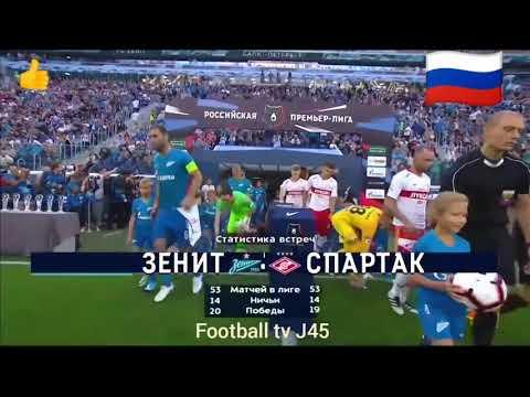Фк Зенит  - Спартак Москва 0 - 0 обзор матча 02.09.2018