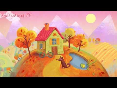 Развивающий мультик для детей на русском языке - Времена года, Животные и Цифры. Интерактивная игра