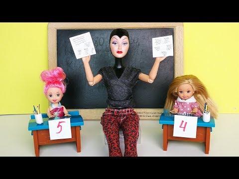 ПРИЗНАВАЙТЕСЬ, ЧЬИ ШПАРГАЛКИ?! Мультик #Барби Школа Куклы Игрушки Для девочек Ikuklatv