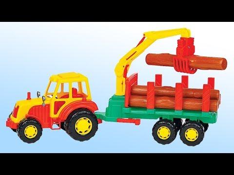 НОВАЯ ПОДБОРКА МУЛЬТИК ПРО ТРАКТОР МУЛЬТИК УЧИМ ЦВЕТА