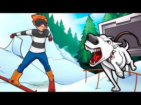 ВОРИШКА БОБ зимние ПРИКЛЮЧЕНИЕ #15 мультик игра для детей ГРАБИТЕЛЬ БОБ видео для малышей