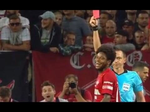 УДАЛЕНИЕ АДРИАНО | СПАРТАК - ПАОК КРАСНАЯ КАРТОЧКА | RED CARD SPARTAK vs PAOK