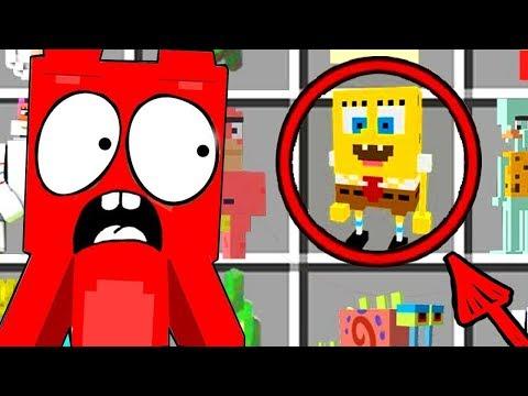 ЖЕЛЕЙНЫЙ МИШКА ПРОТИВ ГУБКА БОБ МОД В МАЙНКРАФТ ~ ИСПЫТАНИЯ МУЛЬТИК MINECRAFT ! МЕДВЕДЬ НУБ