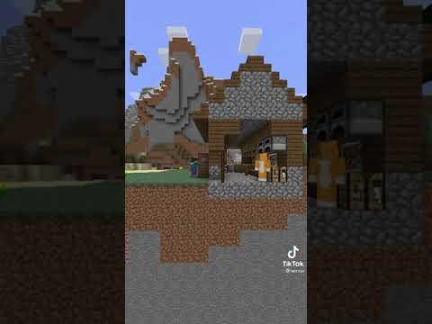 Майнкрафт/minecraft приколы, мемы, лайфхаки, постройки #shorts