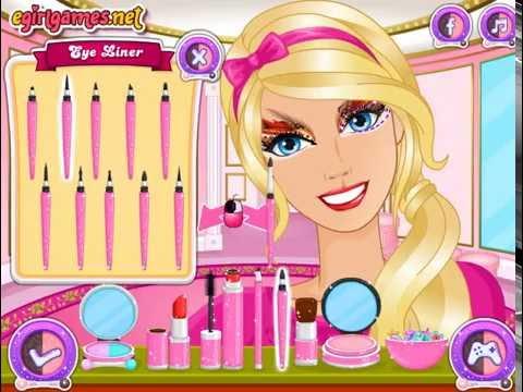 Мультик игра Барби: Макияж от кутюр (Barbie's Couture Makeup)