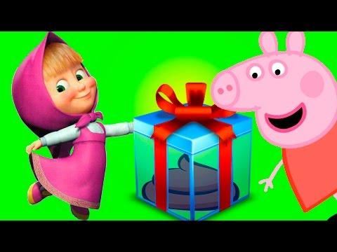 Маша и Медведь. Как непослушная Маша соврала Пеппе. Мультик с игрушками Свинка Пеппа