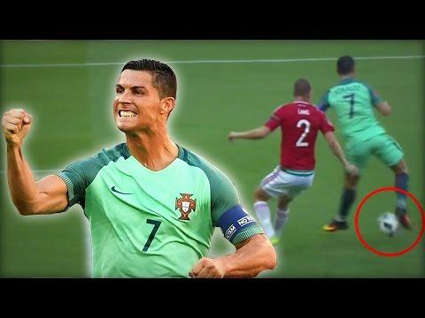 ВСЕ ФИНТЫ И ГОЛЫ РОНАЛДУ НА ЕВРО-2016