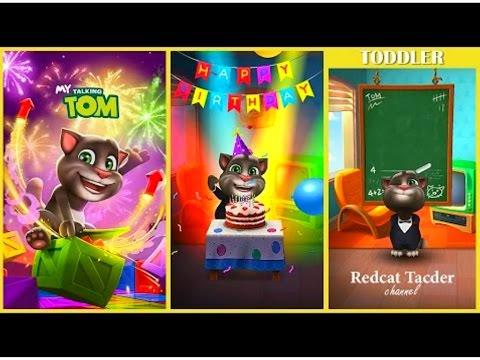 МОЙ ГОВОРЯЩИЙ ТОМ ВСЕ СЕРИИ 26-28 Tom -virtual pet ИГРА МУЛЬТИК #УШАСТИК KIDS