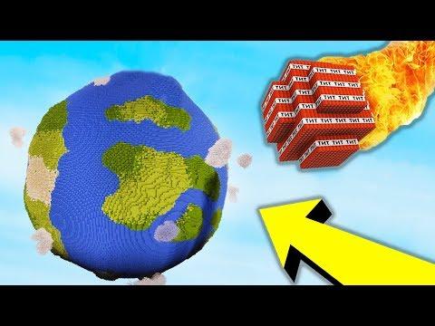ПЛАНЕТА ПРОТИВ МЕТЕОРИТА В МАЙНКРАФТ! КАК ВЫЖИТЬ НУБУ? ТРОЛЛИНГ В MINECRAFT | МУЛЬТИК