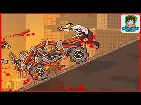 earn to die - игра как мультик - для детей - красная машинка - от Фаника 2 часть 1