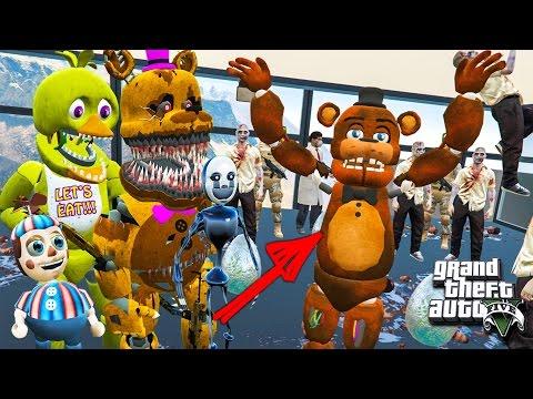 ГТА 5 МОДЫ АНИМАТРОНИКИ СПАСАЮТ ФРЕДДИ В GTA 5 ! ОБЗОР МОДА GTA 5 ИГРЫ ГТА МУЛЬТИК ВИДЕО GTA 5 МОДЫ