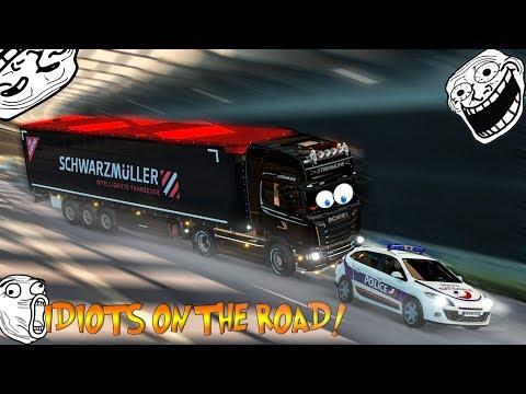 Euro Truck Simulator 2 Multiplayer | Funny Moments & Crash Compilation | #33