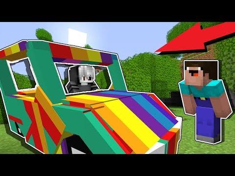 НУБ И ПРО СКРАФТИЛИ МАШИНУ В МАЙНКРАФТ ! НУБЫ TROLLING MINECRAFT МУЛЬТИК НУБ