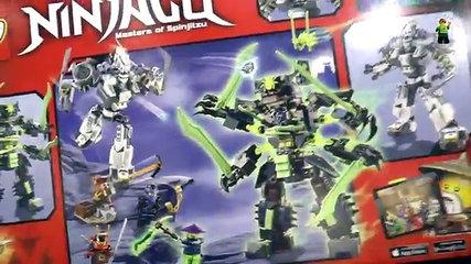 Музей ЛЕГО Обзор Ninjago 70737 TITAN MECH BATTLE