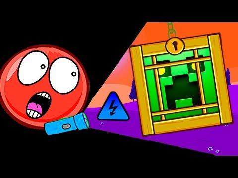 Несносный Красный Шарик - Смотреть ИГРУ как МУЛЬТИК - Red Ball 4  для детей малышей
