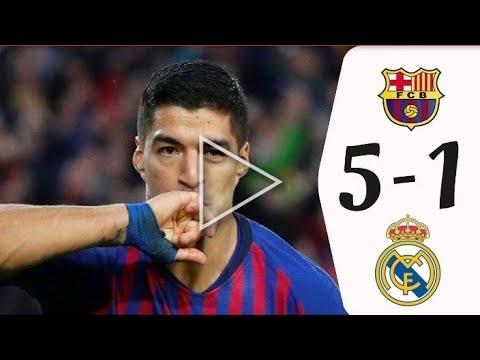 Барселона - Реал Мадрид Обзор матч 28.10.2018