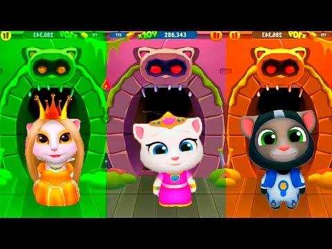ГОВОРЯЩИЙ ТОМ БЕГ ЗА ЗОЛОТОМ #149  Новое соревнование  Talking Tom Gold Run мультик