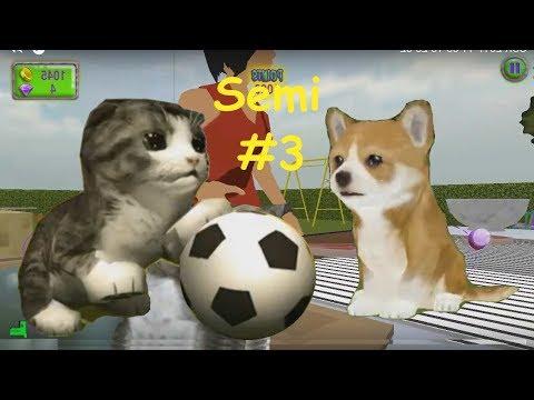 СИМУЛЯТОР Кота Семи Мультик Квест Улица #3 ДРУЖБА с Собакой Шариком для детей Gameplay Cat Frenzy 3D