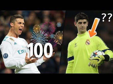 ТРАНСФЕР КУРТУА В РЕАЛ,  100-Й ГОЛ РОНАЛДУ В ЛЧ И НАСРИ В ЗЕНИТ ⚽️ НОВОСТИ ФУТБОЛА #13