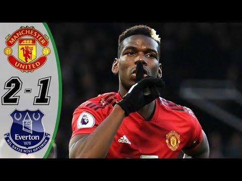 МАН ЮНАЙТЕД - ЭВЕРТОН 2- 1 | ОБЗОР МАТЧА 28.10.2018