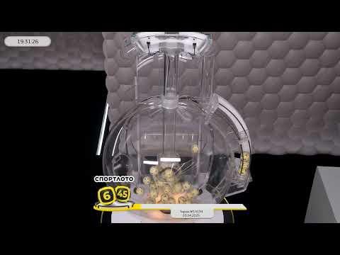 Столото представляет | Лотерея «Спортлото «6 из 45». Тираж № 14134 от 03.04.2025 г.