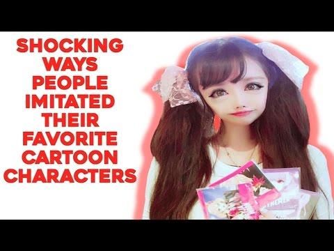 10 Shocking Ways People Imitated Their Favorite Cartoon Characters