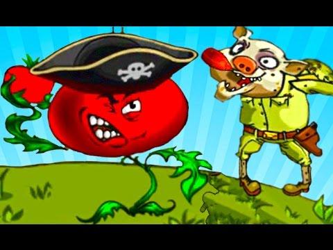 Приключения РАСТЕНИЙ против ЗОМБИ #3 игровой мультик про зомби и растений от канала ffgtv